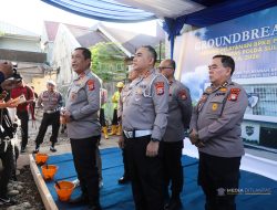 Kapolda Sulsel Resmikan Groundbreaking Gedung BPKB Prototype Tipe C, Ditarget Rampung 180 Hari