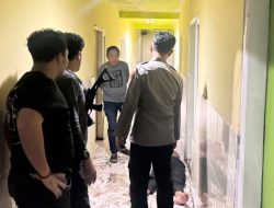 Polisi Amankan Pria Mengamuk di Wisma Aneka Jaya