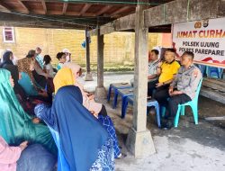 Jumat Curhat Polsek Ujung Jadi Ruang Dialog Warga Lapadde, Berbagai Persoalan Kamtibmas Mengemuka