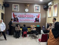 Bersatu dalam Aksi Kemanusiaan, Personel TNI dan Polri di Parepare Lakukan Donor Darah Sambut Hari Bhayangkara ke-80