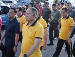 Meriahkan Hari Bhayangkara Ke-80, Polres Parepare Gelar Olahraga Bersama, Tebar Doorprize hingga Hadiah Umrah