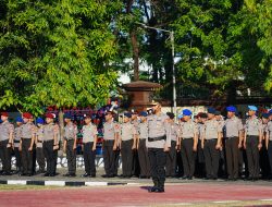 Kapolda Sulsel Pimpin Upacara Laporan Kenaikan Pangkat Personel Polri dan PNS Polri Periode 1 Juli 2026