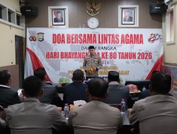 Doa Bersama Lintas Agama, Polres Parepare dan Tokoh Agama Satukan Harapan Untuk Indonesia