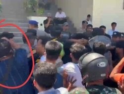 Pendemo Tinju Polisi Saat Ujuk Rasa di BWS V Mamuju
