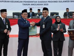 DPRD Sulbar Gelar Rapat Paripurna Penyerahan LHP BPK RI Atas Laporan Keuangan Pemerintah Daerah 2025