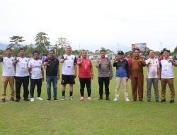 Dibuka Bupati Irwan, Turnamen Sepak Bola Antar OPD dan Instansi Vertikal Resmi Bergulir