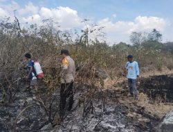 Cegah Kebakaran Lahan Saat Musim Kemarau, Polres Maros Ajak Masyarakat Tingkatkan Kewaspadaan