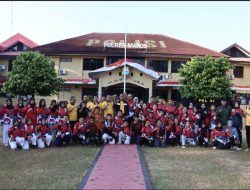 Polres Maros Lepas Kontingen INKANAS Maros Ikuti Kejurda Piala Kapolda Sulsel