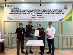 BPJS Ketenagakerjaan Parepare dan Kejaksaan Negeri Parepare Perkuat Sinergi Melalui Perjanjian Kerja Sama Penanganan Masalah Hukum Bidang Perdata dan Tata Usaha Negara