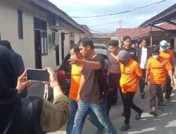 Empat Tersangka Kasus Tambang Ilegal di Kalumpang-Bonehau Resmi Ditahan Polresta Mamuju