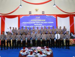 Peresmian Peningkatan Tipe Polresta Gowa, Kapolda Sulsel Tekankan Amanah dan Tanggung Jawab Institusi