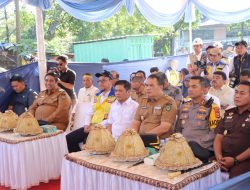 Kapolres Maros Hadiri Groundbreaking Duplikasi Jembatan Sungai Maros, Wujud Sinergi Dukung Infrastruktur Strategis