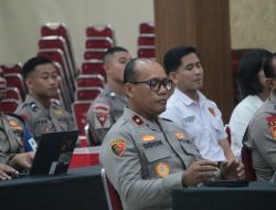 Ibadah Perdana Wakapolda Sulsel Bersama Personel Oikumene, Perkuat Iman dan Kebersamaan