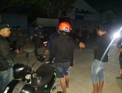 Tim Operasi Pekat Polres Maros Gelar Razia Penyakit Masyarakat, Pemuda Bawa Sajam Diamankan Polisi