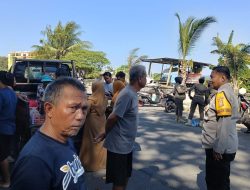 Ciptakan Situasi Aman dan Damai Bhabinkamtibmas Polsek Bacukiki Sambangi Warga Binaan