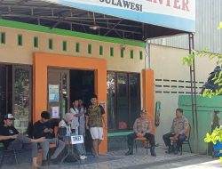 Ciptakan Situasi Aman dan Kondusif, Personel Polres Parepare Kawal Turnamen ITH Futsal Vol.2
