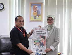 Audiensi dengan Harian Rakyat Sulsel, Plt Rektor UNM Perkenalkan Gerakan “Mapaccing UNM”