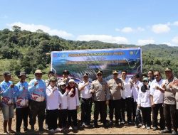 Dukung Program Percepatan Swasembada Pangan Nasional, Polres Maros Siapkan 1 Hektare Lahan Dorong Petani Tanam Bawang Putih