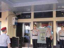 Kapolres Parepare Pimpin Upacara Kenaikan Pangkat Pengabdian AKP Mashudi