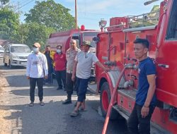 Gerak Cepat Polsek Soreang dan Damkar Parepare Atasi Kebakaran Lahan