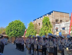 Antisipasi Kerawanan Kamtibmas, Polres Parepare Gelar Latihan Dalmas