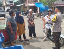Musim Kemarau Panjang, Bhabinkamtibmas Polsek KPN Parepare Tingkatkan Imbauan Cegah Kebakaran