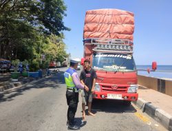 Utamakan Keselamatan, Satlantas Polres Parepare Imbau Sopir Hindari Muatan Berlebih
