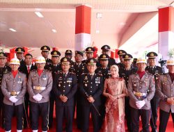 Polres Maros Sukses Laksanakan Pengibaran dan Penurunan Bendera Sang Saka Merah Putih HUT RI ke-81 Tingkat Kabupaten