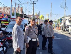 Ayahanda Wakil Walikota Parepare Meninggal, Personil Polsek Ujung Lakukan Pengamanan Dirumah Duka