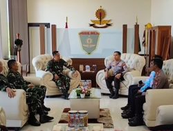 Kapolresta Gowa Sambangi Divif 3 Kostrad, Perkuat Sinergitas TNI-Polri