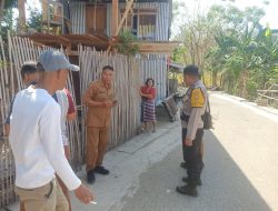 Bhabinkamtibmas Kelurahan Lumpue Mediasi Sengketa Batas Tanah, Kapolsek Bacukiki: Serahkan ke BPN Jika Tak Ada Titik Temu