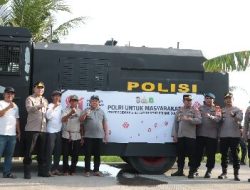 Hadapi Kekeringan, Polres Sidrap Kerahkan Water Cannon Bantu Petani