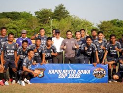 Kapolresta Gowa Cup 2026 Diikuti 12 Tim, Wabup Darmawangsyah: Momentum Perkuat Sinergitas