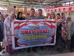 Jumat Curhat Polsek KPN Jadi Jembatan Polisi dan Warga Ujung Sabbang, Keluhan Debu Pelabuhan Jadi Sorotan Utama
