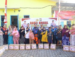 Peringati HUT ke-78 Polwan, Kapolda Sulsel Pimpin Bakti Sosial di Pulau Barrang Lompo