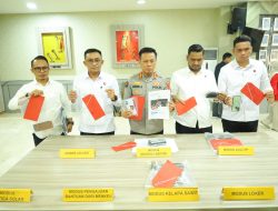 Konferensi Pers Polda Sulsel Ungkap 11 Modus Tindak Pidana Siber, 22 Tersangka Diamankan