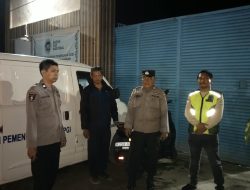 Jaga Kondusivitas , Polsek Bacukiki Intensifkan Patroli Blue Light