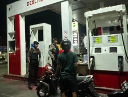 Polres Parepare Patroli SPBU, Antisipasi Gangguan Kamtibmas Dampak Antrean BBM