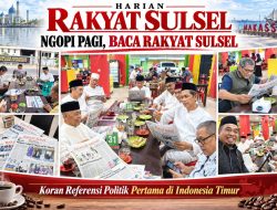 Harian Rakyat Sulsel, Bacaan Pagi Penikmat Kopi di Warkop Makassar