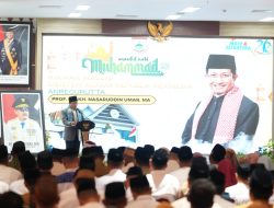 Menag Nasaruddin Umar Bawakan Hikmah Maulid di Sulbar