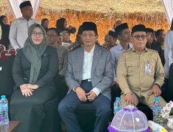 Ketua DPRD Sulbar Dampingi Menteri Agama RI di Peletakan Batu Pertama Pembangunan Ponpes Al-Ikhlas Mamuju