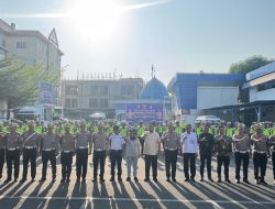 Ditlantas Polda Sulsel Gelar Apel Bersama Hari Lalu Lintas Bhayangkara ke-71