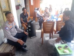 Kanit Lantas Polsek Ujung Ajak Warga Taat Aturan Berkendara, Selalu Gunakan Helm Pelindung Kepala