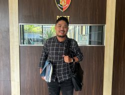 Busman Rasyid Selaku Kuasa Hukum Alhi Waris Rugaeda Datangi Polda Sulbar Bawa Bukti Eksekusi Tanah Sejak 1972