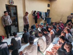 Tahanan Polres Parepare Dapat Tausiah Saat Pawas Cek Ruang Tahanan
