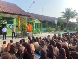 Sosialisasi di SMP 9 Parepare, Pelajar Diingatkan Waspadai Ancaman Digital