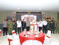 Kapolda Sulsel Sambut Kunjungan Pastoral Uskup Umat Katolik TNI dan Polri