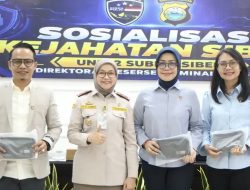 Balai Besar Karantina Sulsel Bersama Subdit Siber Polda Sulsel Gelar Sosialisasi Pencegahan Kejahatan Digital