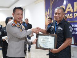 Delapan Kategori Penghargaan Rakernis Bidhumas Polda Sulsel, Polres Parepare Raih Juara 2