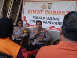 Jumat Curhat di RW 3 Lapadde, Kapolsek Ujung Kembali Terima Masukan Soal Jalan Kasuari
